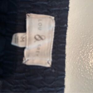 Lou & Grey Textured Navy Garment